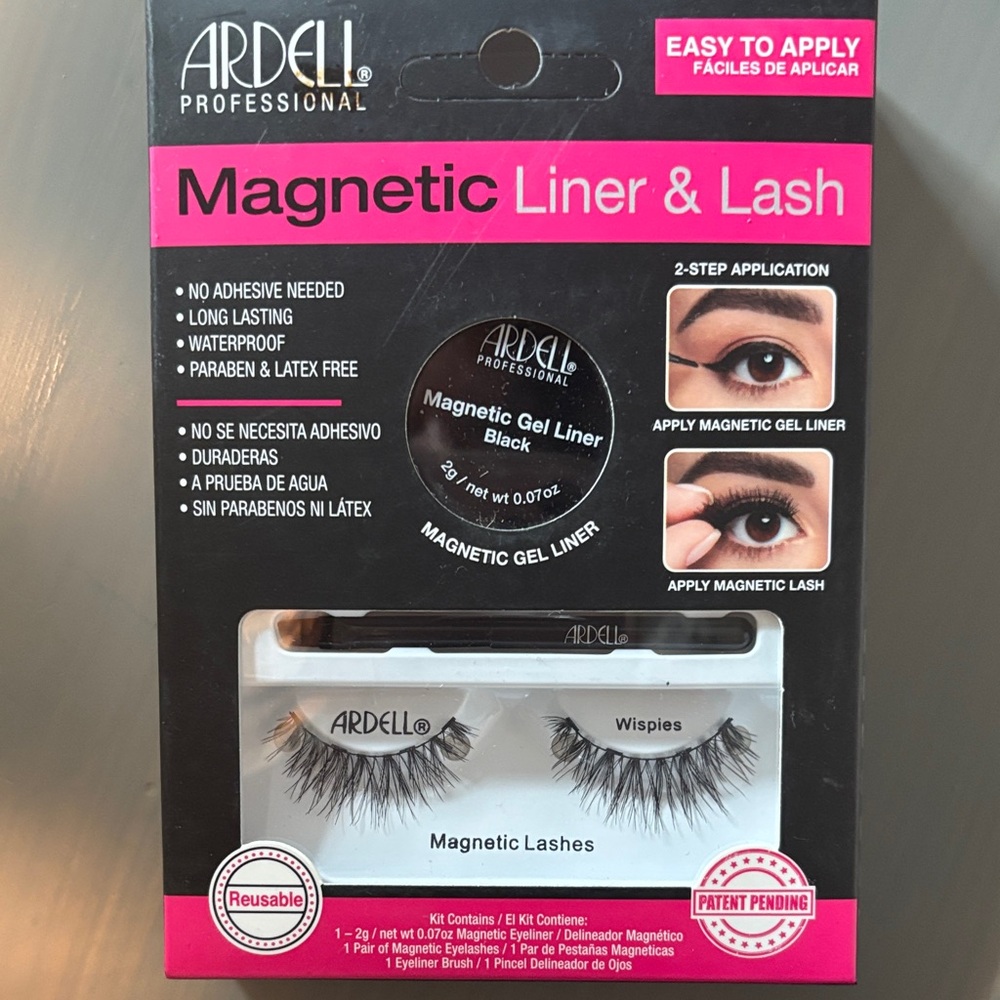 Bundle of 2 Ardell Magnetic Liner & Lash Set with Black Liner